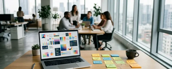 Tableau de bord d'analyse de campagne email avec graphiques de performance et indicateurs de conversion