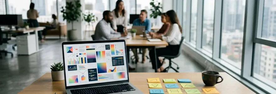 Tableau de bord d'analyse de campagne email avec graphiques de performance et indicateurs de conversion