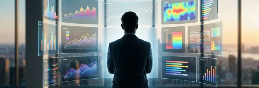 Analyse stratégique du suivi de positionnement SEO avec tableaux de bord multiples